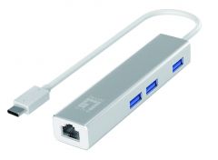 USB-0504 Gigabit USB-C Network Adapter with USB Hub